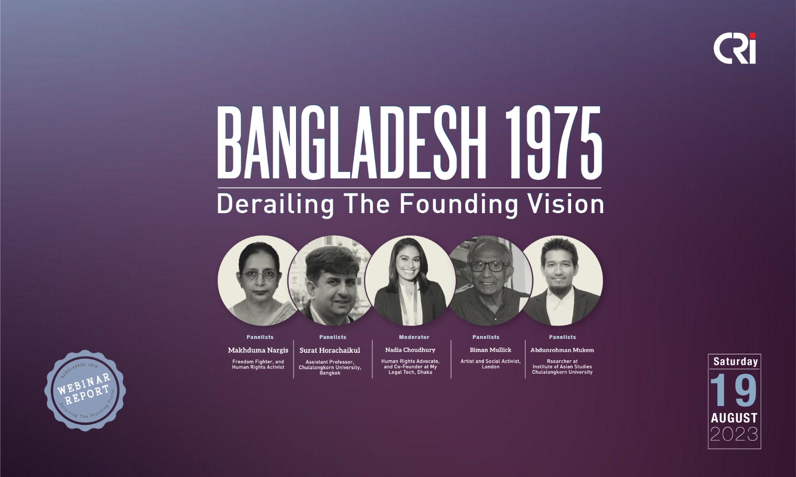 Bangladesh 1975: Derailing the Founding Vision